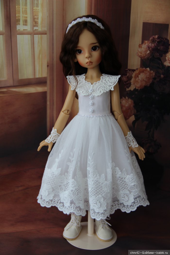 Кружева, кружева — Куклы Kaye Wiggs (Кайе Виггс): авторские BJD (БЖД) (фото 7)