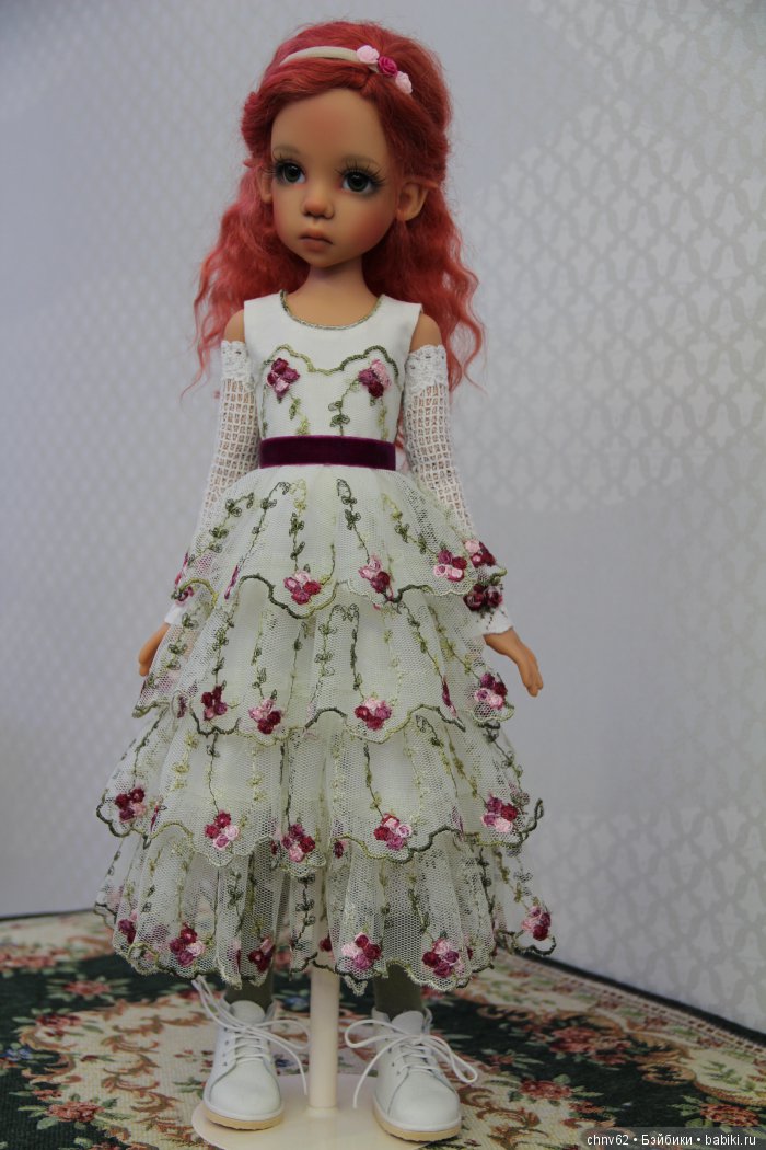 Кружева, кружева — Куклы Kaye Wiggs (Кайе Виггс): авторские BJD (БЖД) (фото 10)