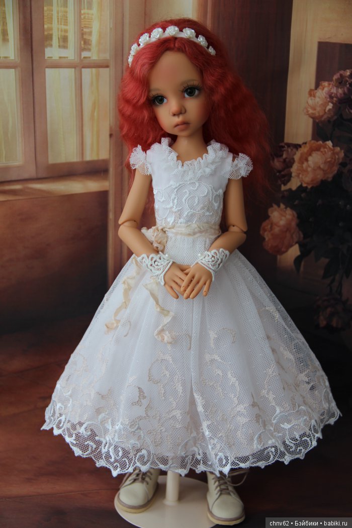 Кружева, кружева — Куклы Kaye Wiggs (Кайе Виггс): авторские BJD (БЖД) (фото 5)
