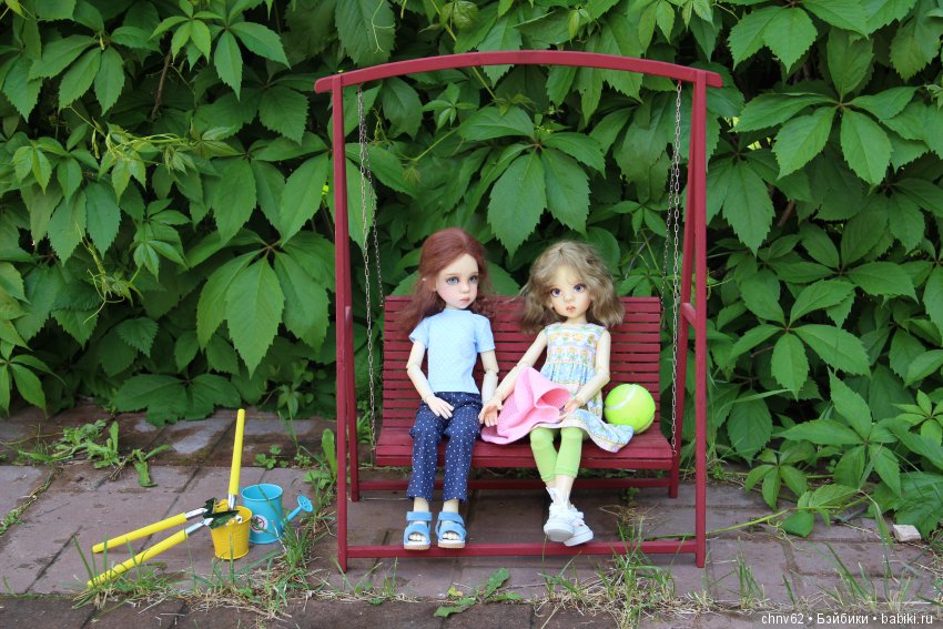 Привет с дачи — Куклы Kaye Wiggs (Кайе Виггс): авторские BJD (БЖД)