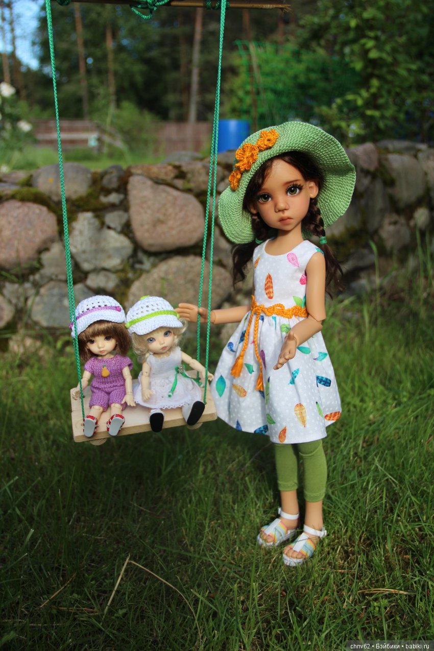 Привет с дачи — Куклы Kaye Wiggs (Кайе Виггс): авторские BJD (БЖД) (фото 3)