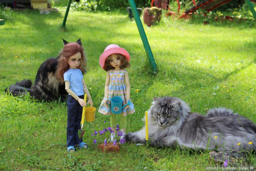 Привет с дачи — Куклы Kaye Wiggs (Кайе Виггс): авторские BJD (БЖД)