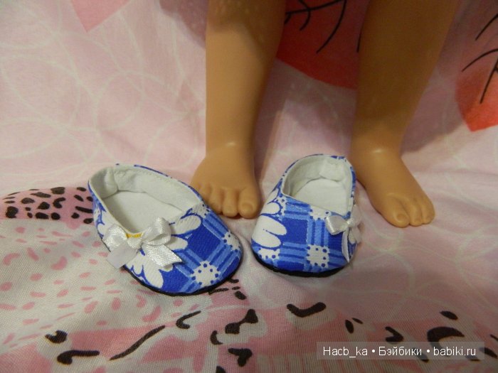 Моя первая обувочка для разных кукол
