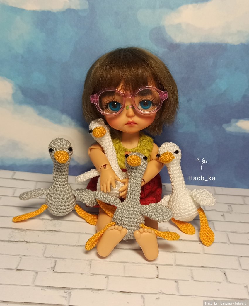 Мои вязаные Гусики, любовь с первой петельки (фото 3)