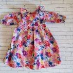 Платье на антикварную или винтажную куклу