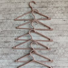 Набор вешалок для кукольной одежды, 6 шт