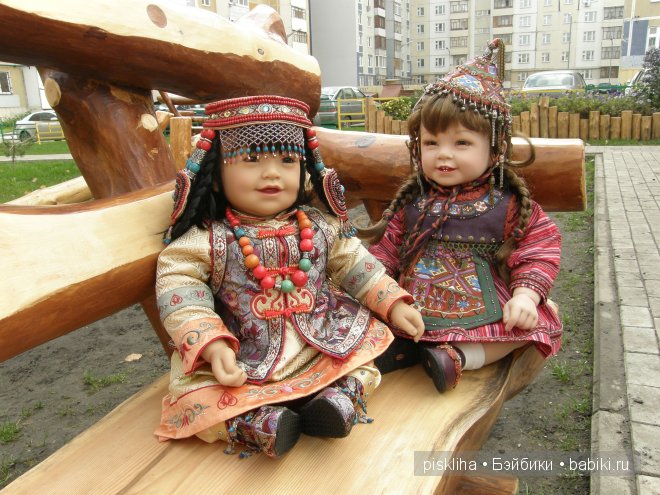 на прогулке