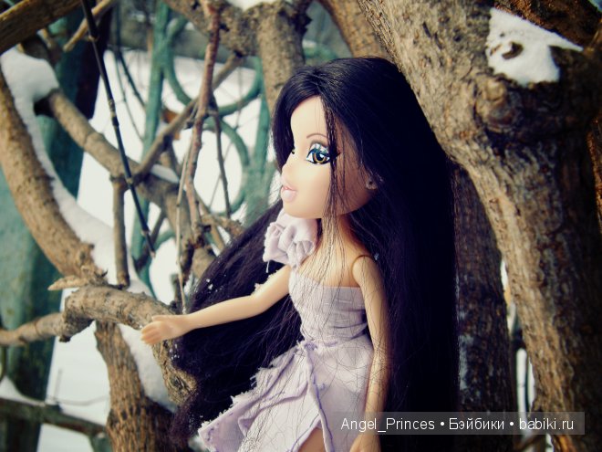 зимние фотографии кукол