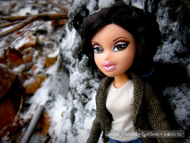 зимние фотографии кукол