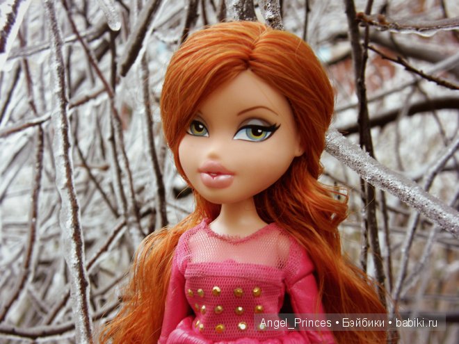 зимние фотографии кукол