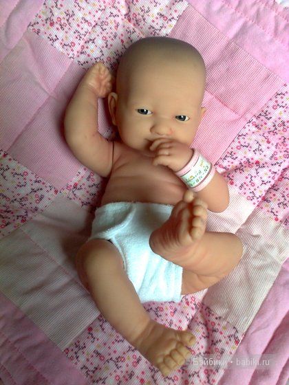 Ура-а-а! Алёнка приехала — Куклы Berenguer (Беренджер): пупсы La Newborn (фото 5)