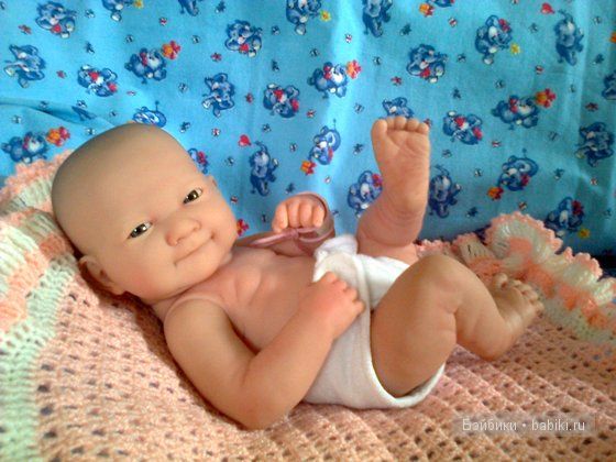 Ура-а-а! Алёнка приехала — Куклы Berenguer (Беренджер): пупсы La Newborn (фото 3)