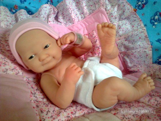 Ура-а-а! Алёнка приехала — Куклы Berenguer (Беренджер): пупсы La Newborn (фото 9)