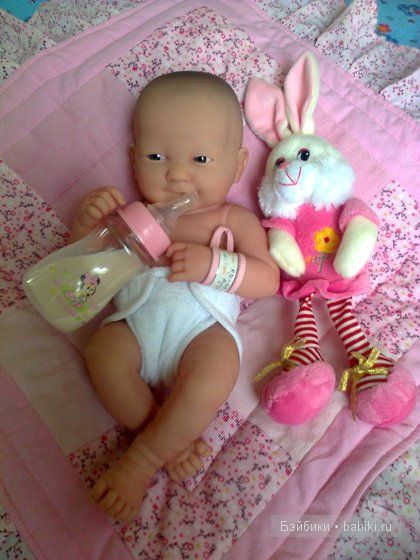 Ура-а-а! Алёнка приехала — Куклы Berenguer (Беренджер): пупсы La Newborn (фото 8)