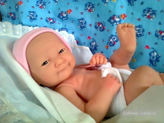 Ура-а-а! Алёнка приехала — Куклы Berenguer (Беренджер): пупсы La Newborn (фото 2)