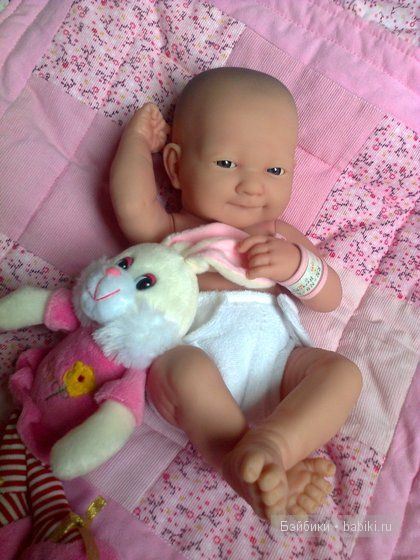 Ура-а-а! Алёнка приехала — Куклы Berenguer (Беренджер): пупсы La Newborn (фото 6)