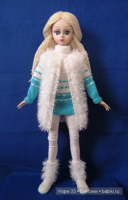 Тёплый костюмчик — Одежда и обувь для кукол своими руками: фото (фото 3)