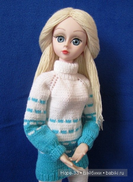 Тёплый костюмчик — Одежда и обувь для кукол своими руками: фото (фото 4)