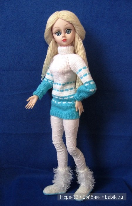 Тёплый костюмчик — Одежда и обувь для кукол своими руками: фото (фото 7)