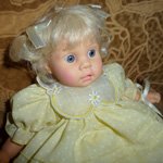 Рождественский Ангел. Виниловая малышка от Pauline Bjonness-Jacobsen (Паулине Якобсен)