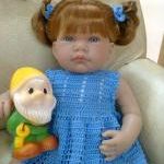 Платье-Василек для Сонюшки или последний день нашего отпуска!