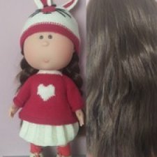 Mia Case Nines длинные волосы в вязанном комплекте+ ботинки нат.кожа(сделаны на заказ) Mia Case Nines длинные волосы в вязанном комплекте+ ботинки нат.кожа(сделаны на заказ)