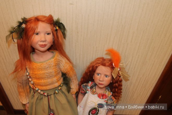 Мое рыжее настроение! Zwergnase Piamia и Lolalu, коллекция 2011 года | Бэйбики Мое рыжее настроение! Zwergnase Piamia и Lolalu, коллекция 2011 года