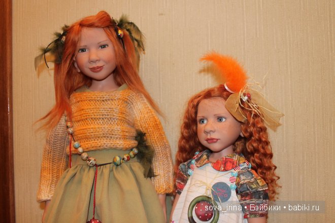 Мое рыжее настроение! Zwergnase Piamia и Lolalu, коллекция 2011 года | Бэйбики Мое рыжее настроение! Zwergnase Piamia и Lolalu, коллекция 2011 года