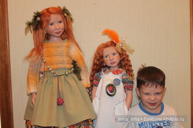 Мое рыжее настроение! Zwergnase Piamia и Lolalu, коллекция 2011 года | Бэйбики Мое рыжее настроение! Zwergnase Piamia и Lolalu, коллекция 2011 года