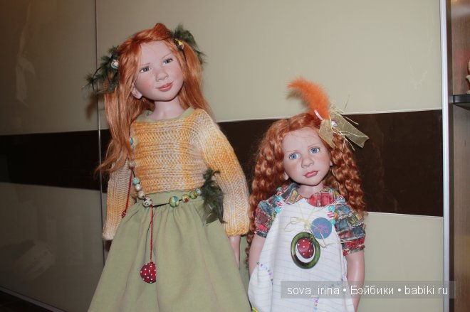 Мое рыжее настроение! Zwergnase Piamia и Lolalu, коллекция 2011 года | Бэйбики Мое рыжее настроение! Zwergnase Piamia и Lolalu, коллекция 2011 года