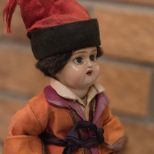 Русская антикварная кукла мануфактура Дунаево-Хотьково