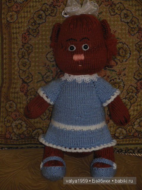 Мои вязаные зайцы и другие игрушки вязанные спицами