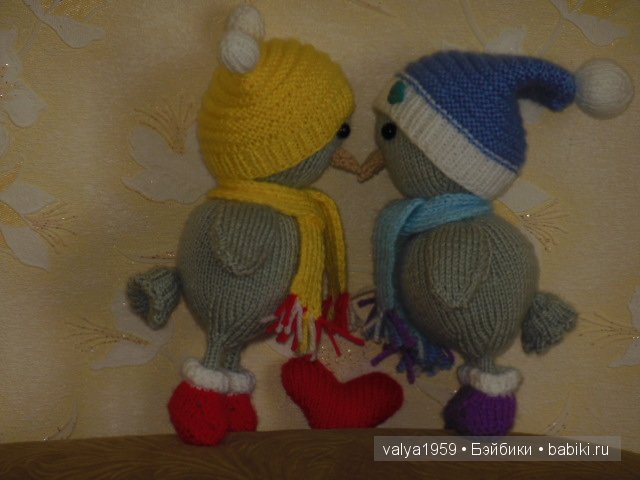 Мои вязаные зайцы и другие игрушки вязанные спицами (фото 8)