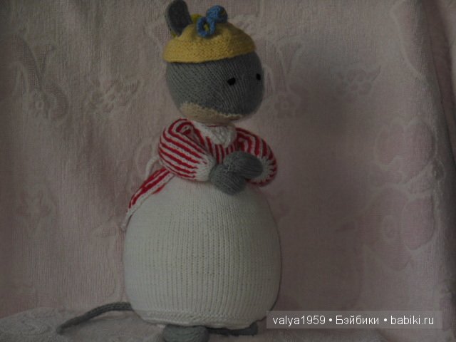 Мои вязаные зайцы и другие игрушки вязанные спицами (фото 5)