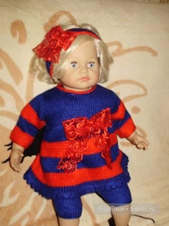 Раз полоска, два полоска... Нряды для кукол своими руками (фото 2)