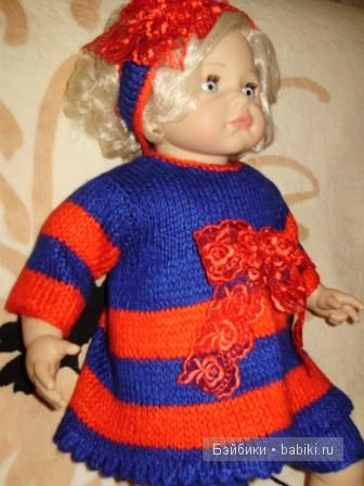 Раз полоска, два полоска... Нряды для кукол своими руками (фото 3)