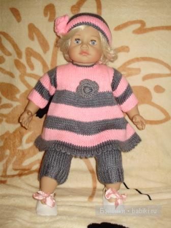 Раз полоска, два полоска... Нряды для кукол своими руками (фото 5)