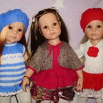 Новые девчонки - новые наряды для кукол Готц!