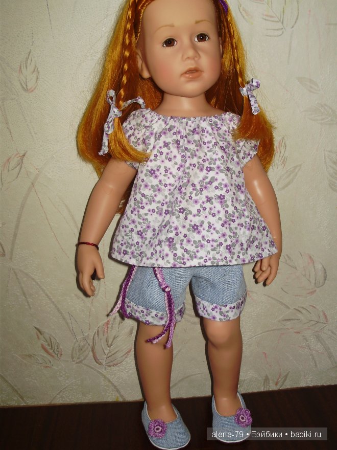 Вдохновленная рыжиком — Одежда и обувь для кукол своими руками: фото (фото 4)