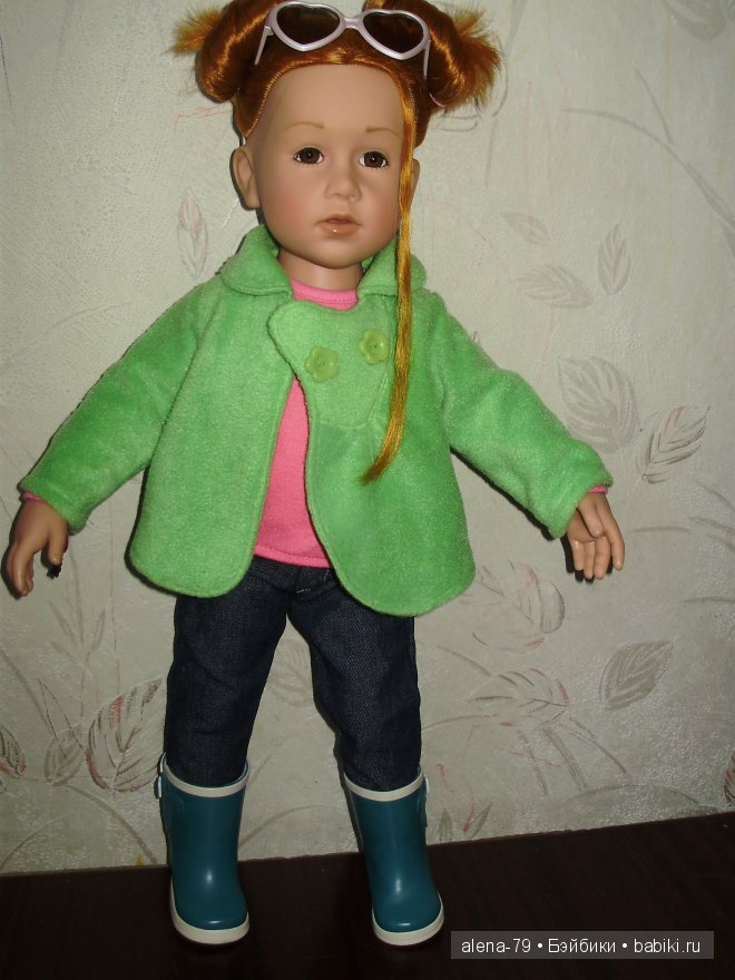 Вдохновленная рыжиком... Одежда для Gotz