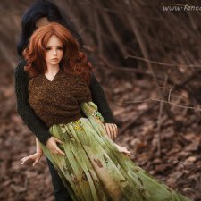 Эльф и лесная ведьмочка