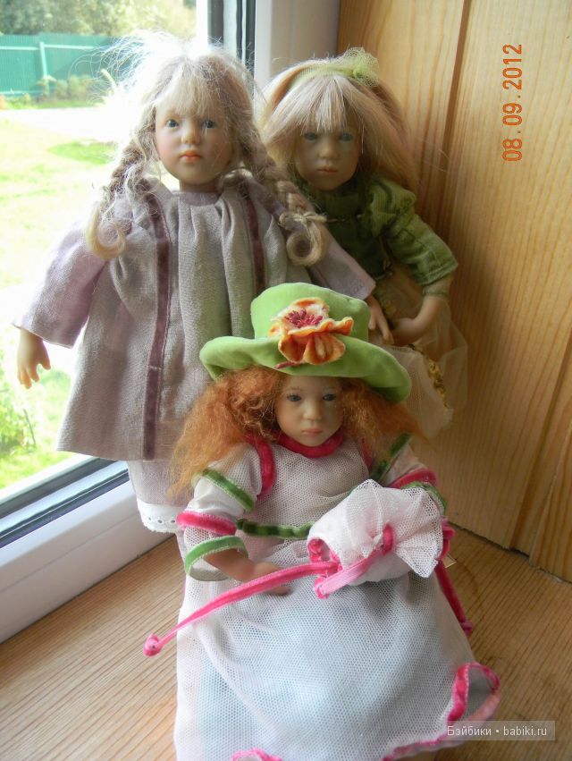 Выходные на подоконнике. Клубные куклы от Annette Himstedt (фото 7)