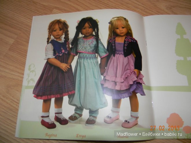 Каталог коллекции кукол Heidi Plusczok 2011 года