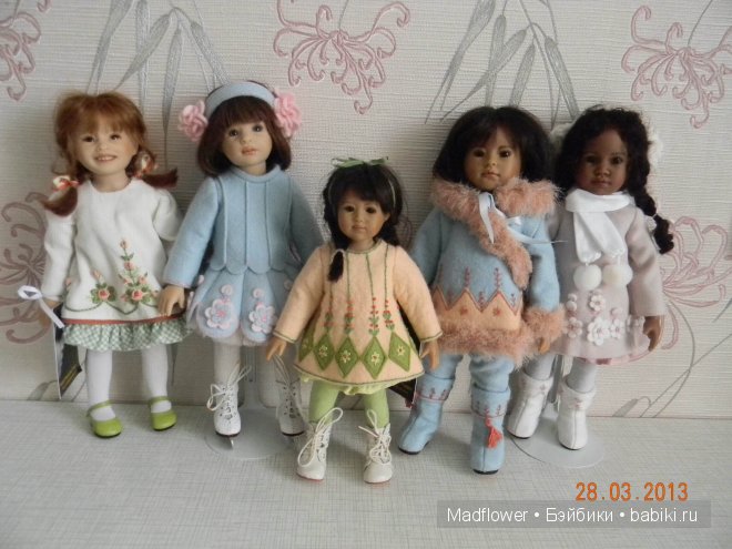 Ах, какие сладкие!!! Куколки из коллекции 2010 года Хайди Плющок )