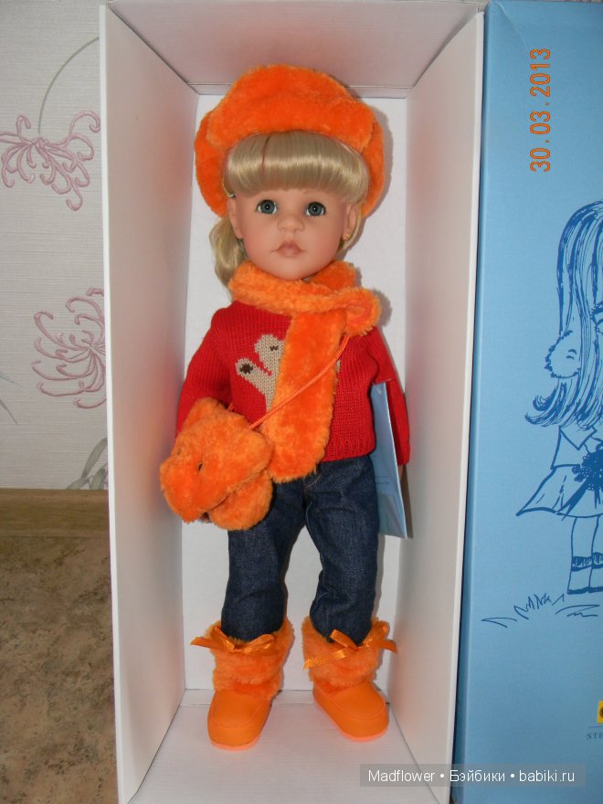 Заветная голубая коробочка - Жизель от Gotz and Steiff (фото 3)