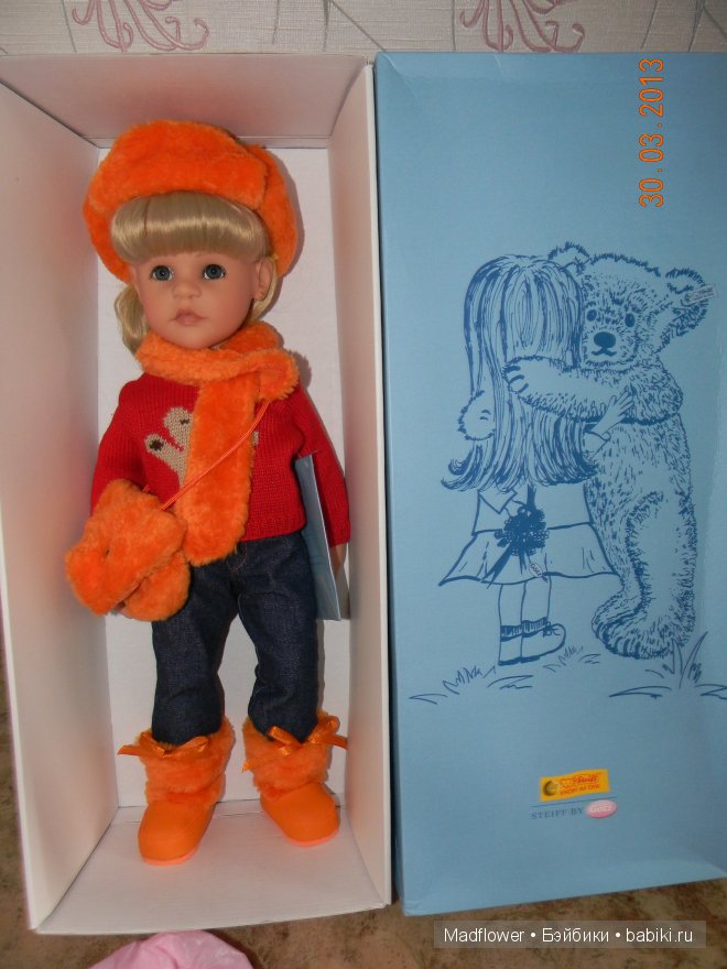 Заветная голубая коробочка - Жизель от Gotz and Steiff (фото 2)