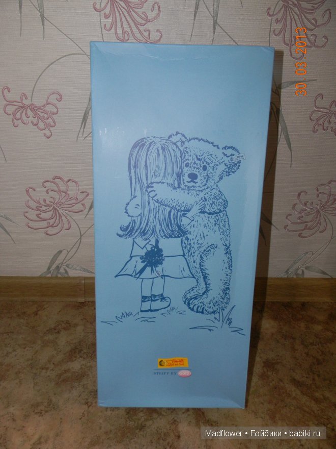 Заветная голубая коробочка - Жизель от Gotz and Steiff