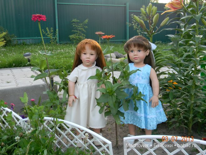 Брук и Шанталь - куклы Готц 58 см. Моя главная радость (фото 2)