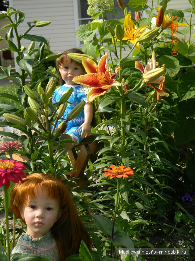 Брук и Шанталь - куклы Готц 58 см. Моя главная радость