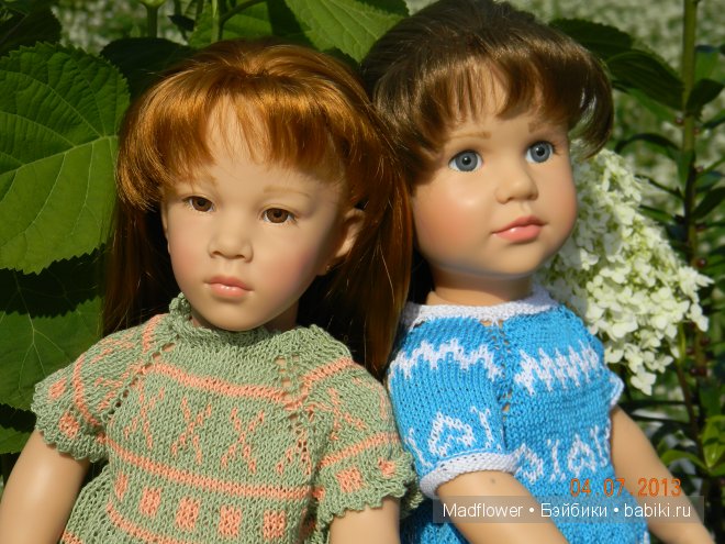 Брук и Шанталь - куклы Готц 58 см. Моя главная радость